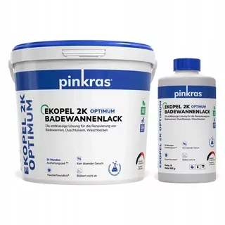 Epoxidová farba na betón a kov PINKRAS 3 l Biely lesk