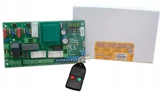 Ovládač pre 1- a 2-krídlové brány Elmes STB230VM2 230VAC s reguláciou výkonu + diaľkové ovládanie
