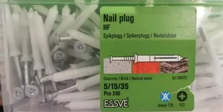 Skrutky, šróby - ESSVE rýchla montáž Pie 5x15x35 200PCS