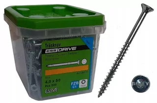 Skrutky do dreva 4 × 50mm ESSDRIVE