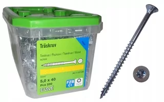 ESSVE skrutky do dreva 5 × 40