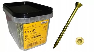 Skrutky, šróby - Eurotec terasa skrutky, fasádne 4,2x55 250 kusov