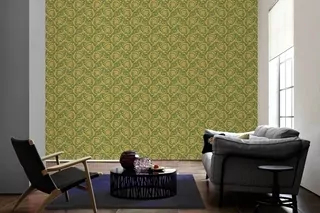 Fototapeta - Exkluzívna tapeta Versace IV Green Yellow366926