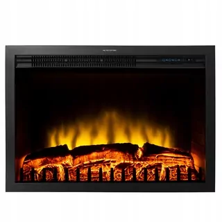 Vstavaný krb s funkciou vykurovania, elektrický Ferretti black 2000 W 76 x 54 x 23 cm