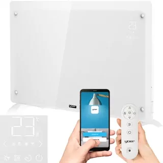 Biely konvektor Yoer Glosso 2500 W