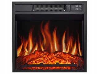 Vstavaný krb s funkciou ohrevu, elektrický ArtiFlame čierny 1800 W 45,7 x 43,5 x 12,8 cm