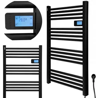 EBERG elektrický kúpeľňový radiátor 500 W 540 x 960 mm čierny