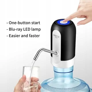Elektrické dávkovacie čerpadlo na fľaše s baklažánom s automatickým nabíjaním USB 19/12/10/5 litrov