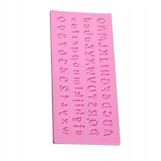 Poštová schránka - Polski Letter Numbers Silicone Mold Fond