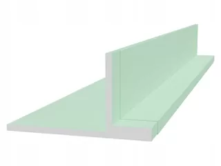 Estetická LED regál so sadrovými kartami 2 × 120 cm