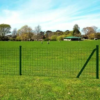 Euro plot, oceľový, 25 × 1m, zelený