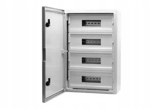 F-ELEKTRO F1.0140 Skriňa M 400 × 600 × 200 IP65 4 rady 64 modulov