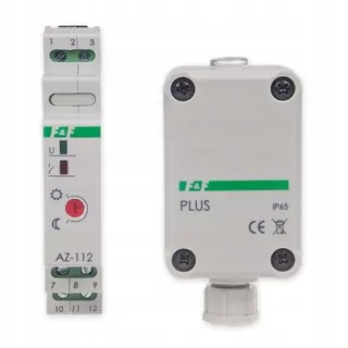 Automatické riešenie nočného svetla s výstupom na svetlo IP65 230 v AC 16 a f&f AZ-112-PLUS