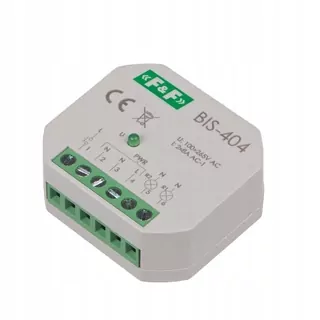 Bistabilné impulzné relé BIS-404 265 V max8A FF