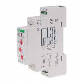 Časové relé pre oneskorenie vypnutia/zapnutia 8 A 230 V~ PCU-511 multifunkčné