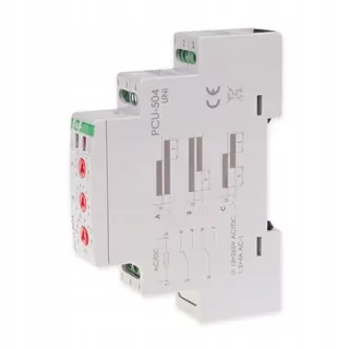 Časové relé pre odloženie vypnutia s udržiavaním napájania 2 × 4 A 12÷264 V AC/DC PCU-504
