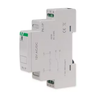 Elektromagnetický relé 16 A 12 V AC/DC F&F PK-1P