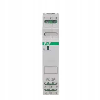 Elektromagnetické relé 230 V AC, kontakt 2P, 2 × 8 A PK-2P/230 V F&F