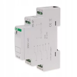 Elektromagnetické relé 3 × 8A 230 V F&F PK-3P