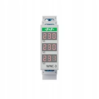Modulárny indikátor napätia - 3 fázový LCD WNC-3 F&F