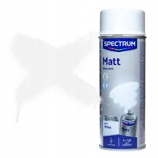 Matná farba v spreji 400 ml biela