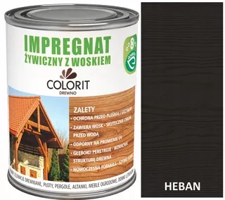 COLORIT ŽIVICE IMPREGNÁT VOSKOM 5L EBONY