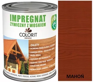 COLORIT Živicová impregnácia voskom MAHOGANY 5L
