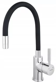 Kuchynská batéria - FERRO ZUMBA Kitchen batérie Black Flexibilné Black