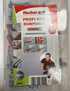 Fischer súprava rozperných kolíkov PROFI-BOX DUOPOWER 160EL