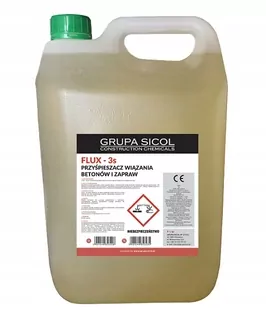Flux-3S 10L urýchľovač pre betón zmäkčovadlá