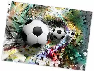Fototapeta s futbalovým motívom
