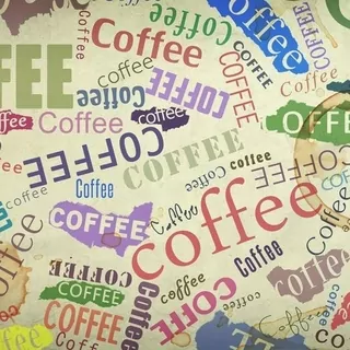 FOTOTAPETA 400 × 309 +LEPIdlo, Coffee, farebné nápisy