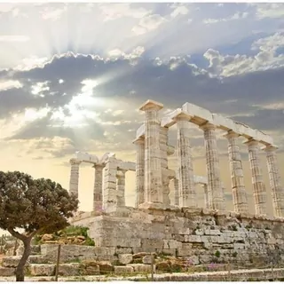 FOTOTAPETA 400 × 309 +LEPIdlo, Grécka Akropolis, Ruiny