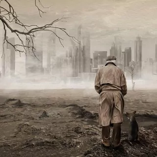 FOTOTAPETA 400 × 309 +LEPIdlo, Mesto po apokalypse
