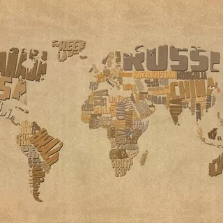 FOTOTAPETA 400 × 309 +LEPIdlo, Mapa objavovateľov - Nápisy