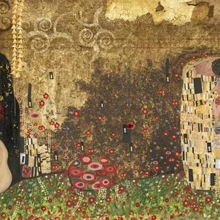 FOTOTAPETA 400 × 309 +LEPIdlo, Napriek konvenciám Klimt