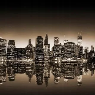 Fototapeta 400 × 309 +LEPIdlo, New York - sépia