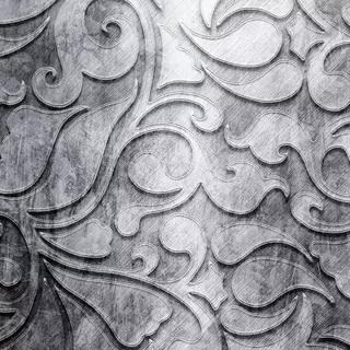 FOTOTAPETA 400 × 309 +LEPIdlo, Strieborný rastlinný motív