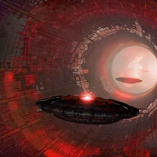 Fototapeta 400 × 309 +LEPIdlo, UFO, kozmická loď