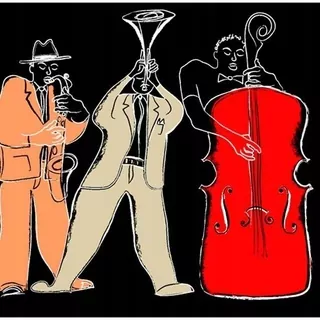 FOTOTAPETA 400 × 309 +LEPIdlo, hudobné nástroje (jazz)