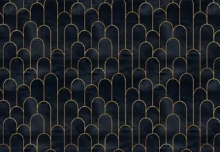 Fototapeta čierna a zlatá 206 × 275cm (KE222)