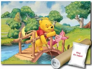 Fototapeta - Nástenné nástenné maľby Winnie POOH V8 368X254 F3157 #