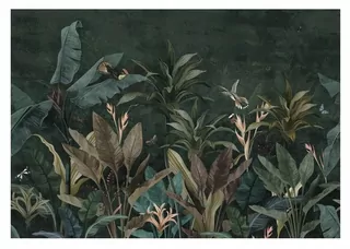Fototapeta LEAVES JUNGLE Nature Birds 368x254