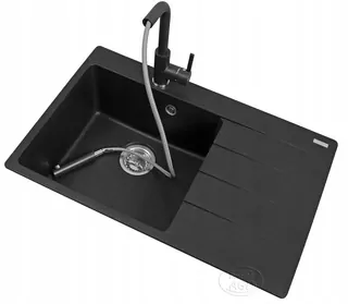 Kuchynský drez - Franke CNG 611-78 TL Black + Electi CO2 G40 Batéria