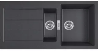 FRANKE Drez otočný tektonický SIRIUS 2.0 S2D 651-100 Onyx