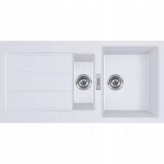 Franke Drez Sirius 2.0 S2D 651-78 Tectonite Polar White 143.0618.686
