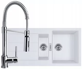 FRANKE Drez otočný tektonický SIRIUS 2.0 S2D 651-100 Onyx