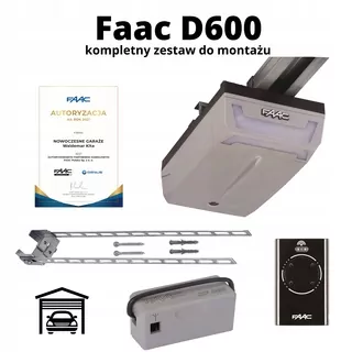 FAAC D600 pohonu Garážové sada vrát
