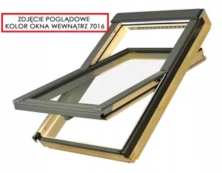 Strešné okno - Fakro Strešné okno FTP-V U5 78x140 drevo 7016 NK