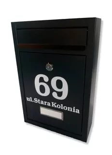 Poštová schránka s názvom vašej ulice/miesta